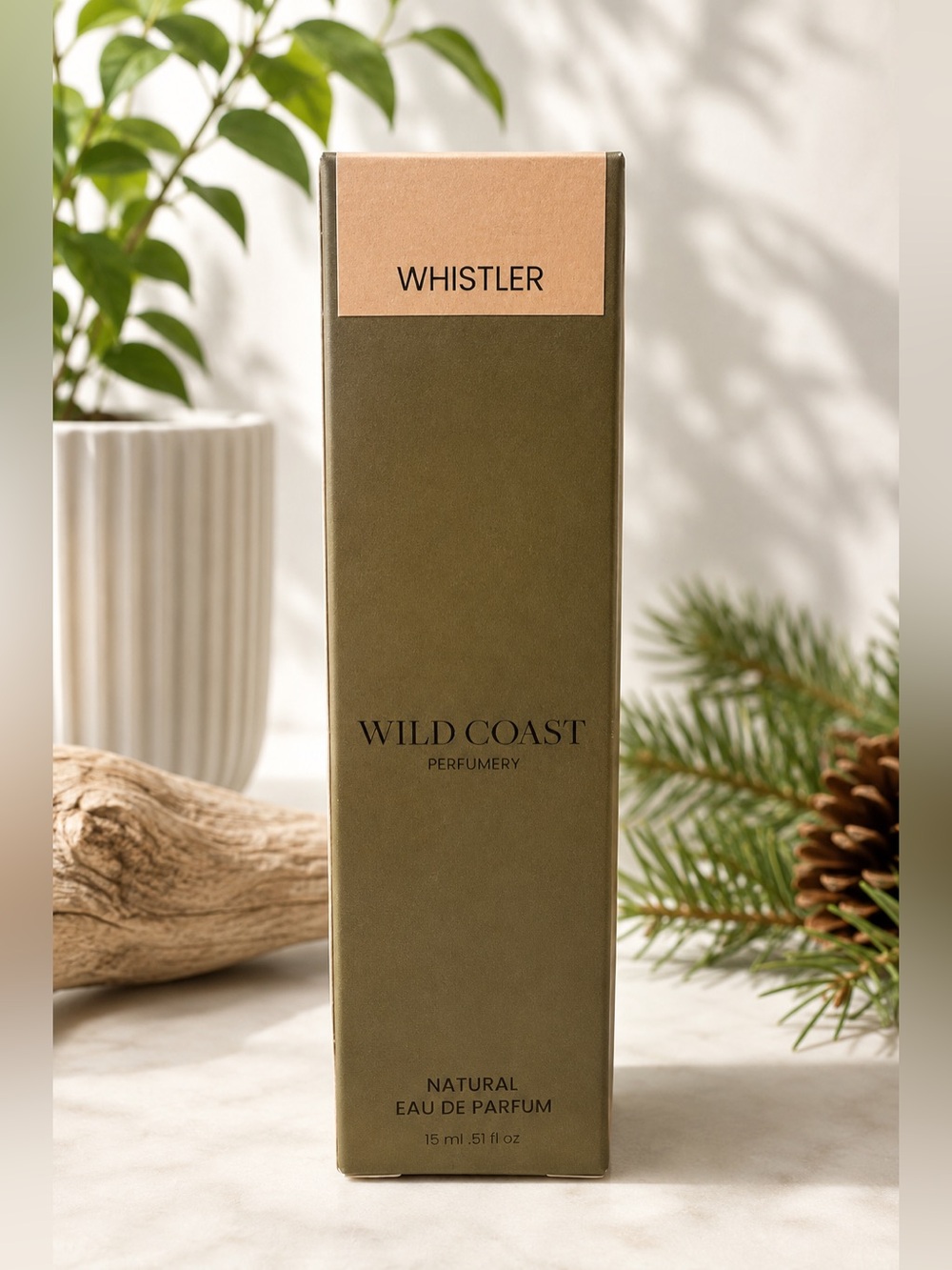 Wild Coast | WHISTLER | Natural Eau de Parfum | 15ml | New Sealed